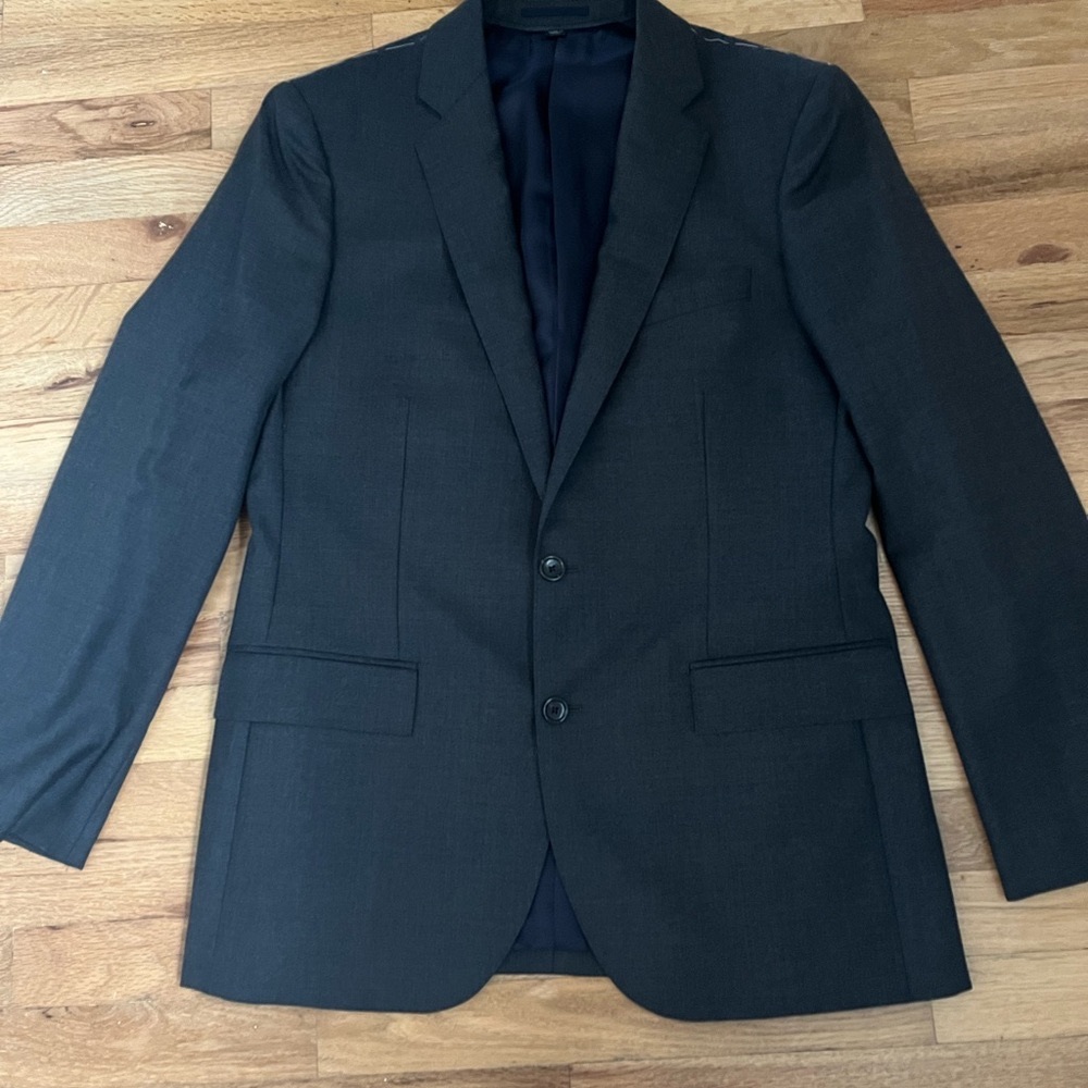 J. Crew Ludlow Slim suit jacket with double vent in charcoal